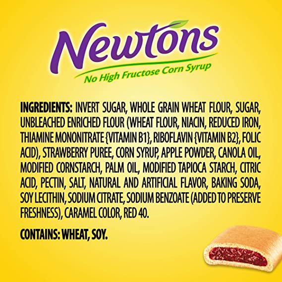 Newtons Soft & Fruit Chewy Strawberry Cookies - Your Snack Box