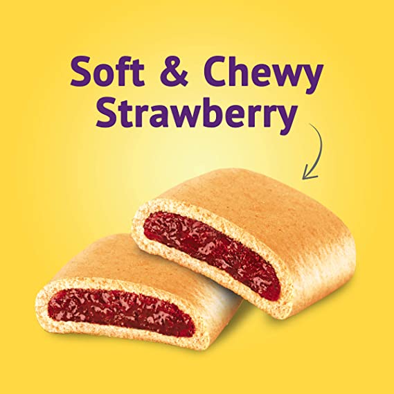 Newtons Soft & Fruit Chewy Strawberry Cookies - Your Snack Box