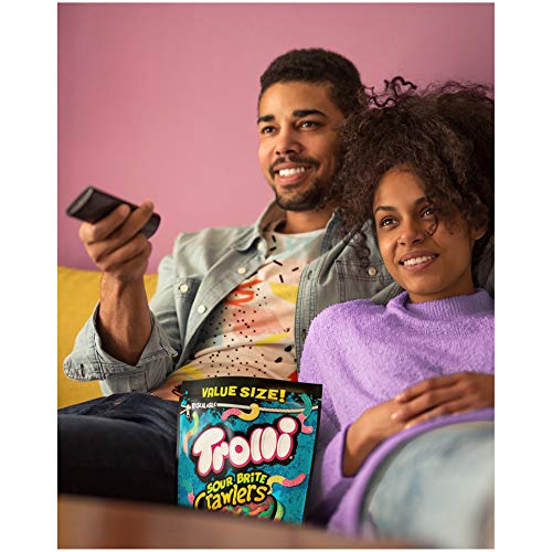 Trolli Sour Brite Crawlers Gummy Worms - Your Snack Box