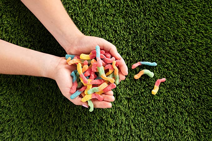 Trolli Sour Brite Crawlers Gummy Worms - Your Snack Box