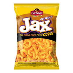 Bachman Jax Cheddar Cheese Puffed Curls - Your Snack Box