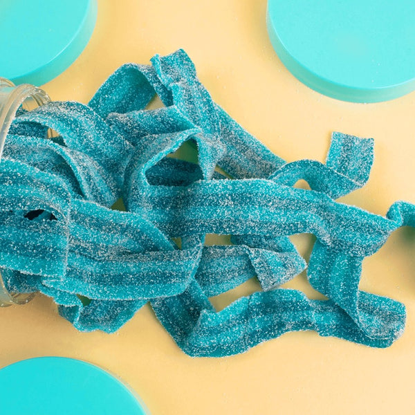 Blue Razz Sour Belts - Your Snack Box