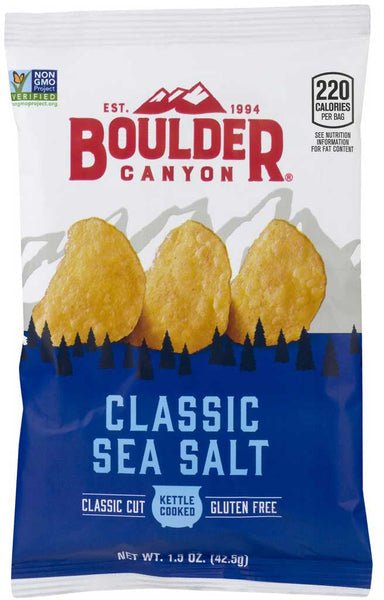 Boulder Canyon Sea Salt Kettle Chips - Your Snack Box