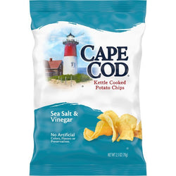 Cape Cod Potato Chips Sea Salt And Vinegar Kettle Chips - Your Snack Box