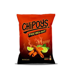 Chipoys Fiery Tortilla Fire Red Hot Chips - Your Snack Box