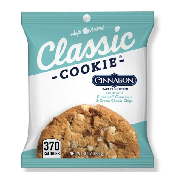 Classic Cookie Cinnabon With Cinnamon And Cream Cheese Chips - Your Snack Box