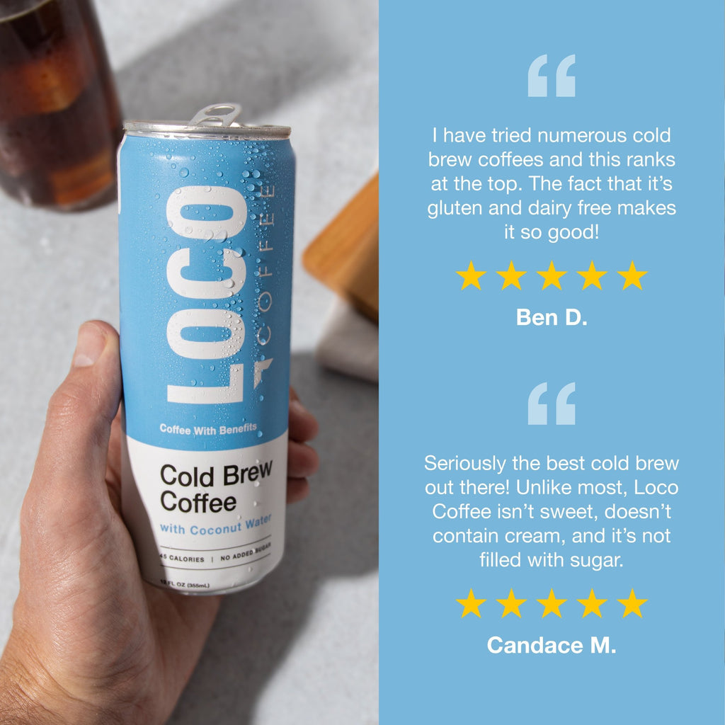 Cold Brew Coffee + Coconut Water - Your Snack Box