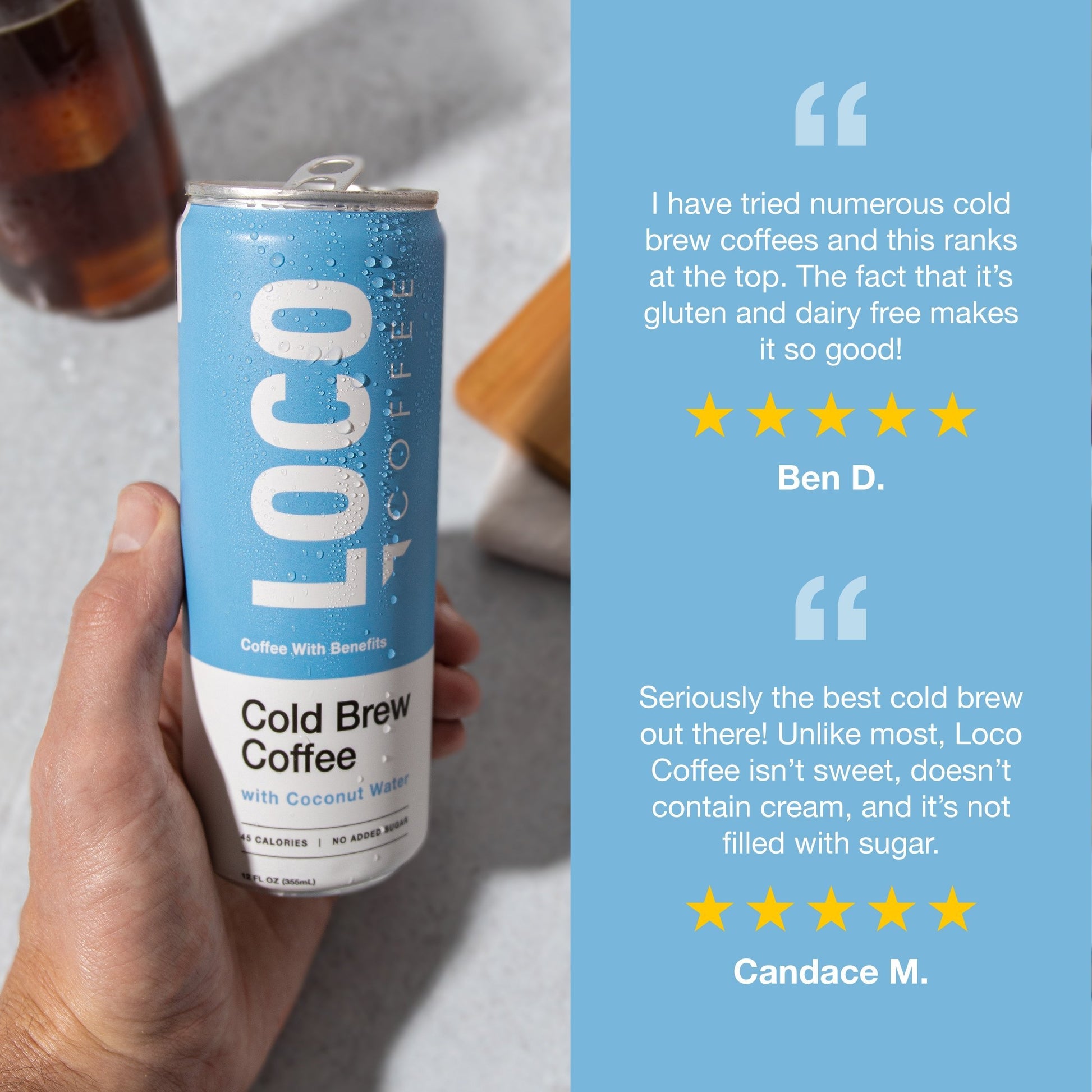 Cold Brew Coffee + Coconut Water - Your Snack Box
