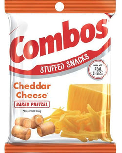 Combos Cheddar Cheese Bacon Pretzel Baked Snacks - Your Snack Box