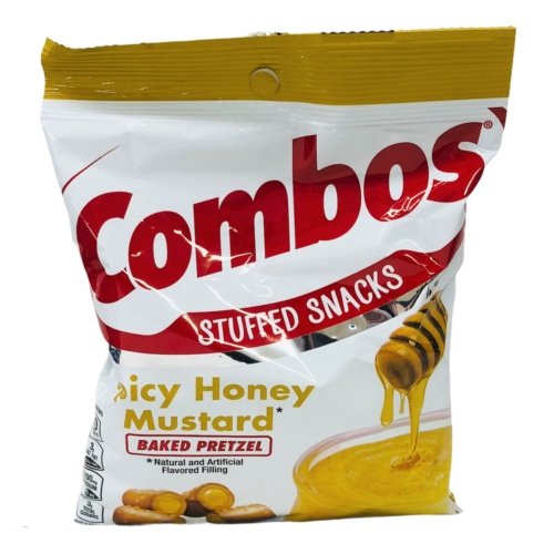 Combos Spicy Honey Mustard Pretzel Baked Snacks