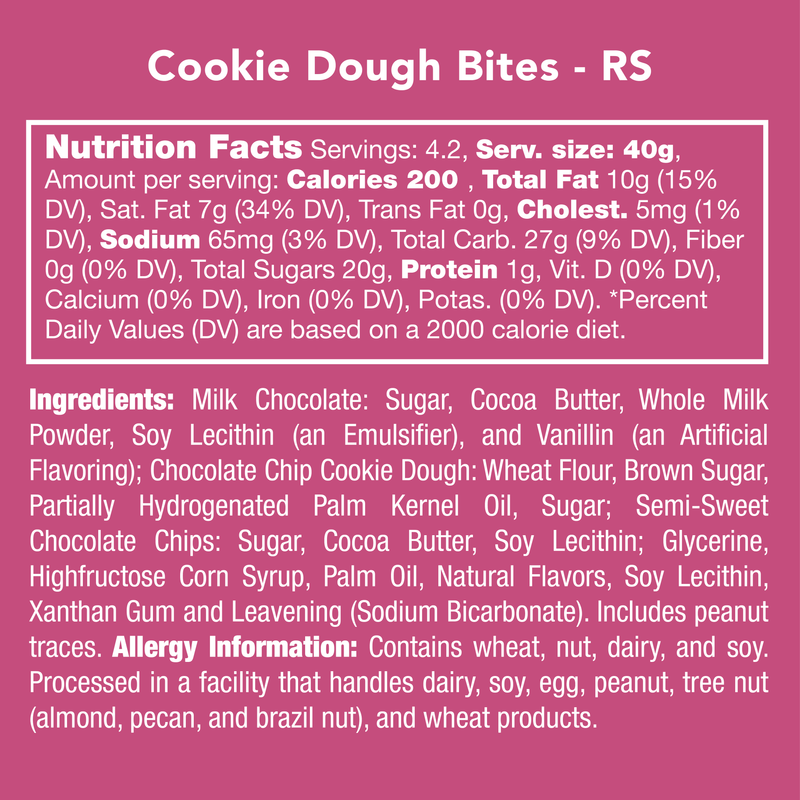 Cookie Dough Bites - Your Snack Box
