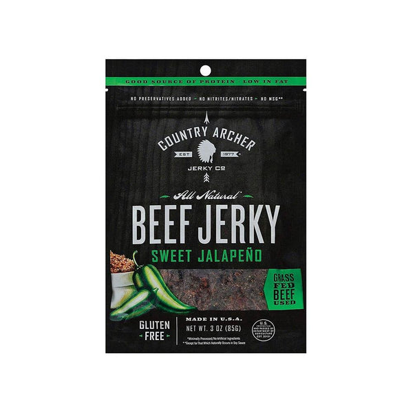 Country Archer Beef Jerky - Sweet Jalapeno - Your Snack Box