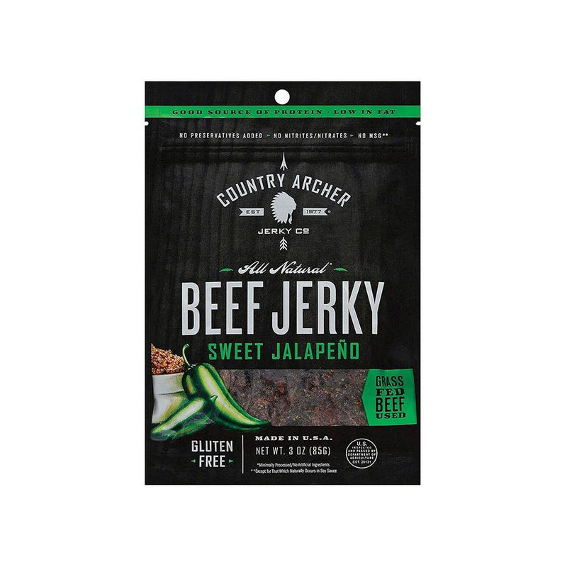 Country Archer Beef Jerky - Sweet Jalapeno - Your Snack Box