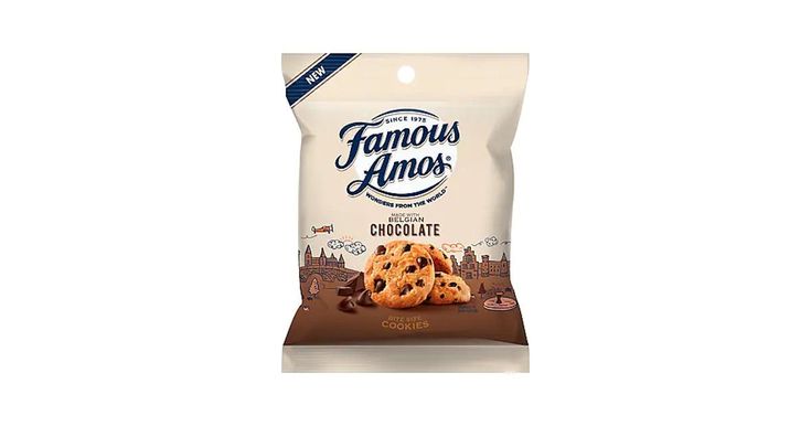 Famous Amos Belgian Chocolate Chip Cookies - Your Snack Box