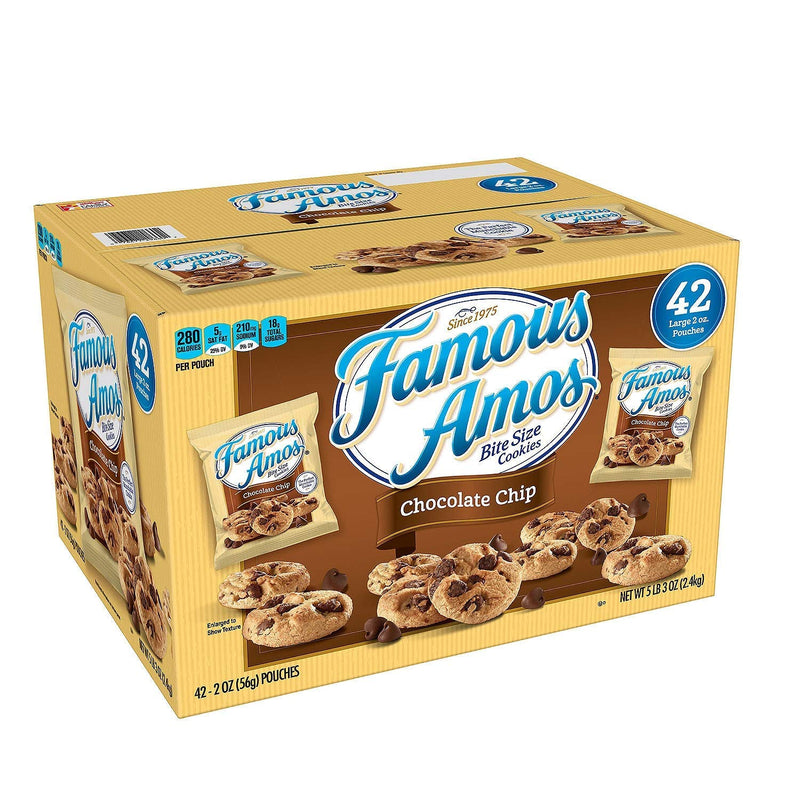 Famous Amos Chocolate Chip Cookies - Your Snack Box