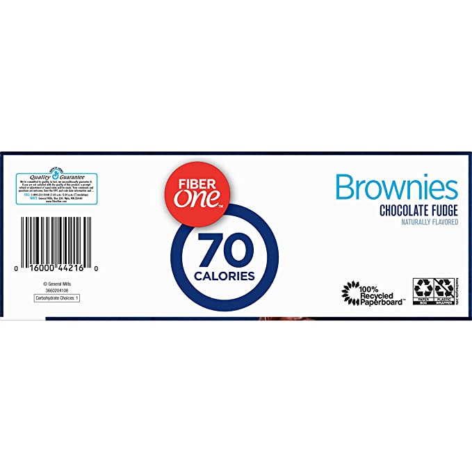 Fiber One 70 Calorie Chocolate Fudge Brownies - Your Snack Box