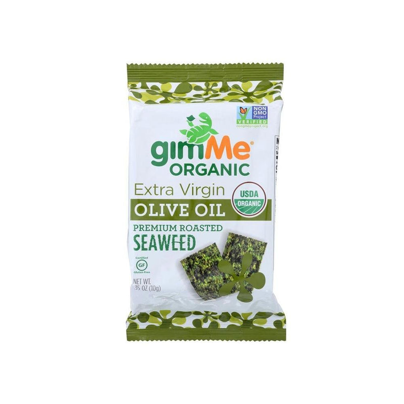 Gimme Snacks Organic Premium Roasted Seaweed Extra Virgin Olive Oil - Your Snack Box