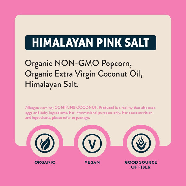 Himalayan Pink Organic Popcorn - Your Snack Box