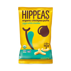 Hippeas Vegan White Cheddar Organic Chickpea Puffs - Your Snack Box