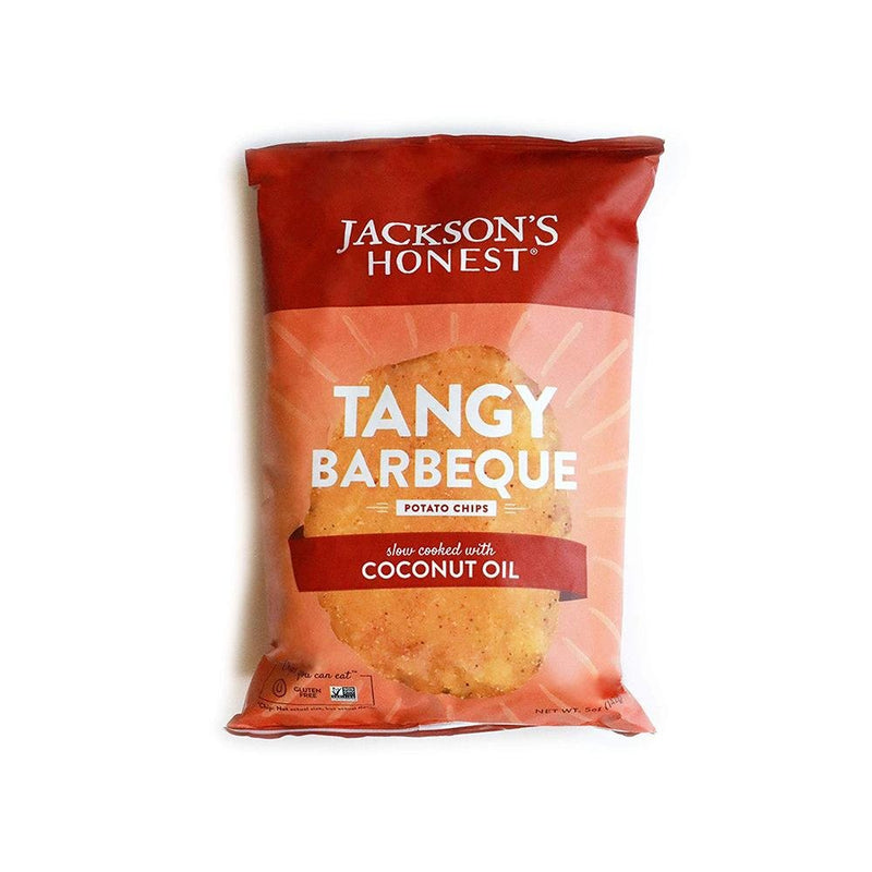 Jackson's Honest Potato Chips - Tangy Barbecue - Made with Organic Coconut Oil, Non GMO - Your Snack Box