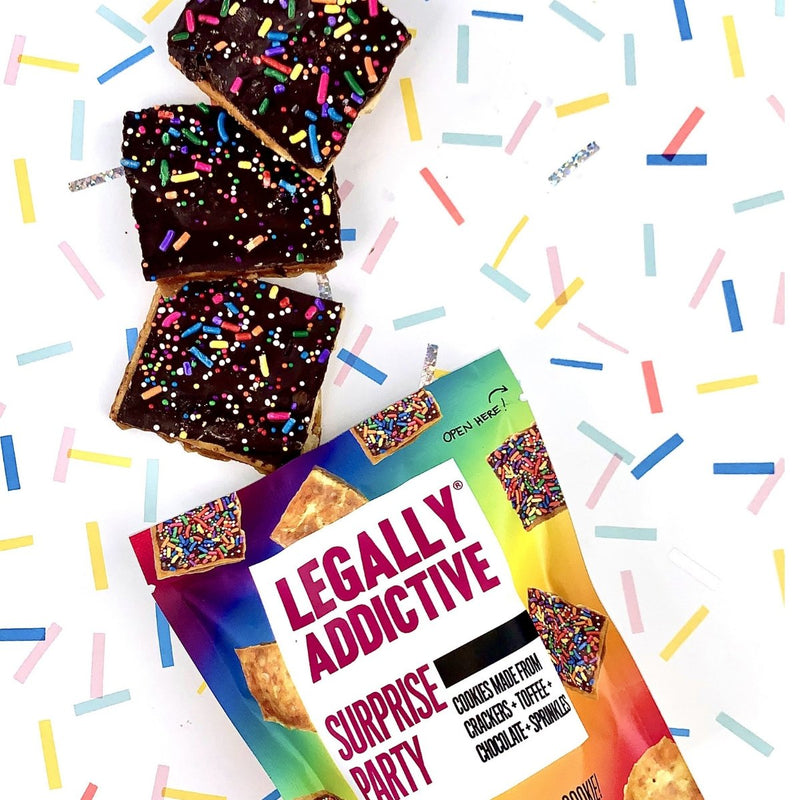 Legally Addictive Surprise Party Cracker Cookies Mini - Your Snack Box