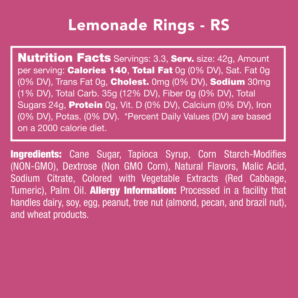 Lemonade Rings - Your Snack Box