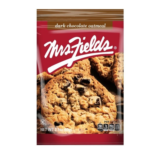 Mrs. Fields Dark Chocolate Oatmeal Cookie - Your Snack Box
