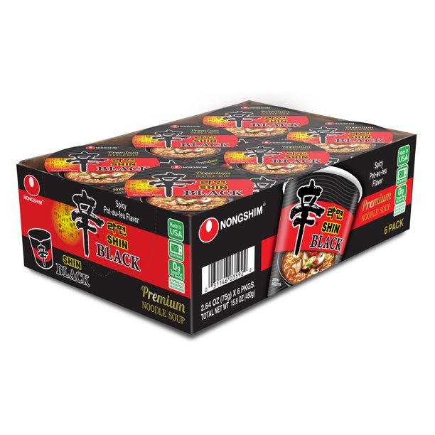 Nongshim Shin Black Noodle Soup - Your Snack Box