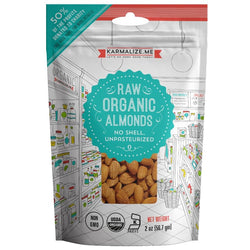 Organic Raw Almonds - 2 oz - Your Snack Box