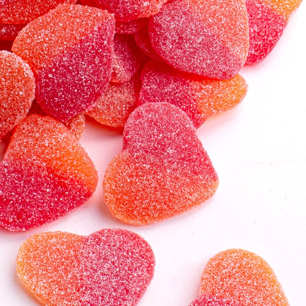 Peach Hearts - Your Snack Box