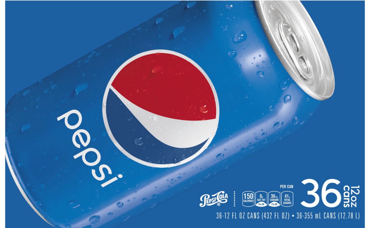 Pepsi Cola 12 ounce cans 36pk - Your Snack Box
