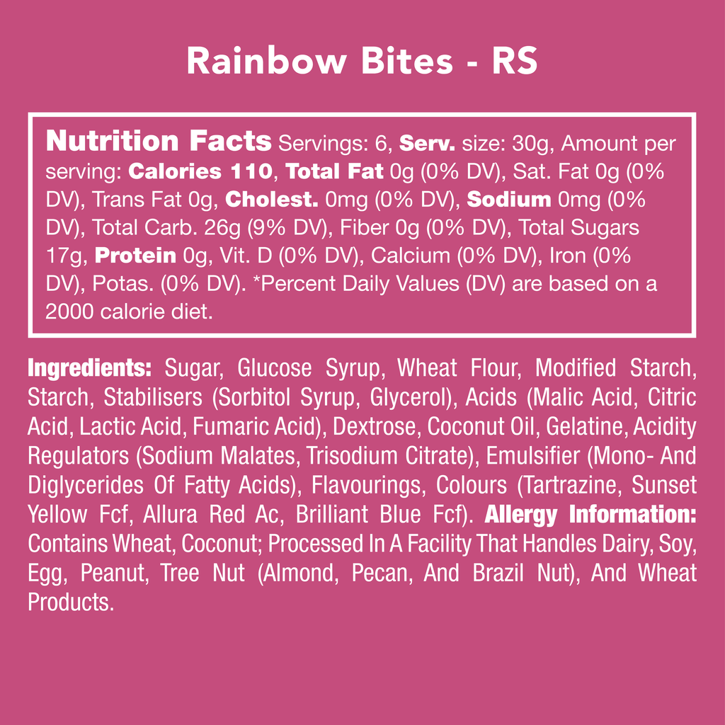 Rainbow Bites - Your Snack Box