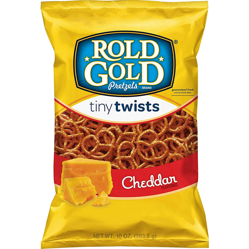 Rold Gold Cheddar Tiny Twists Pretzels - Your Snack Box