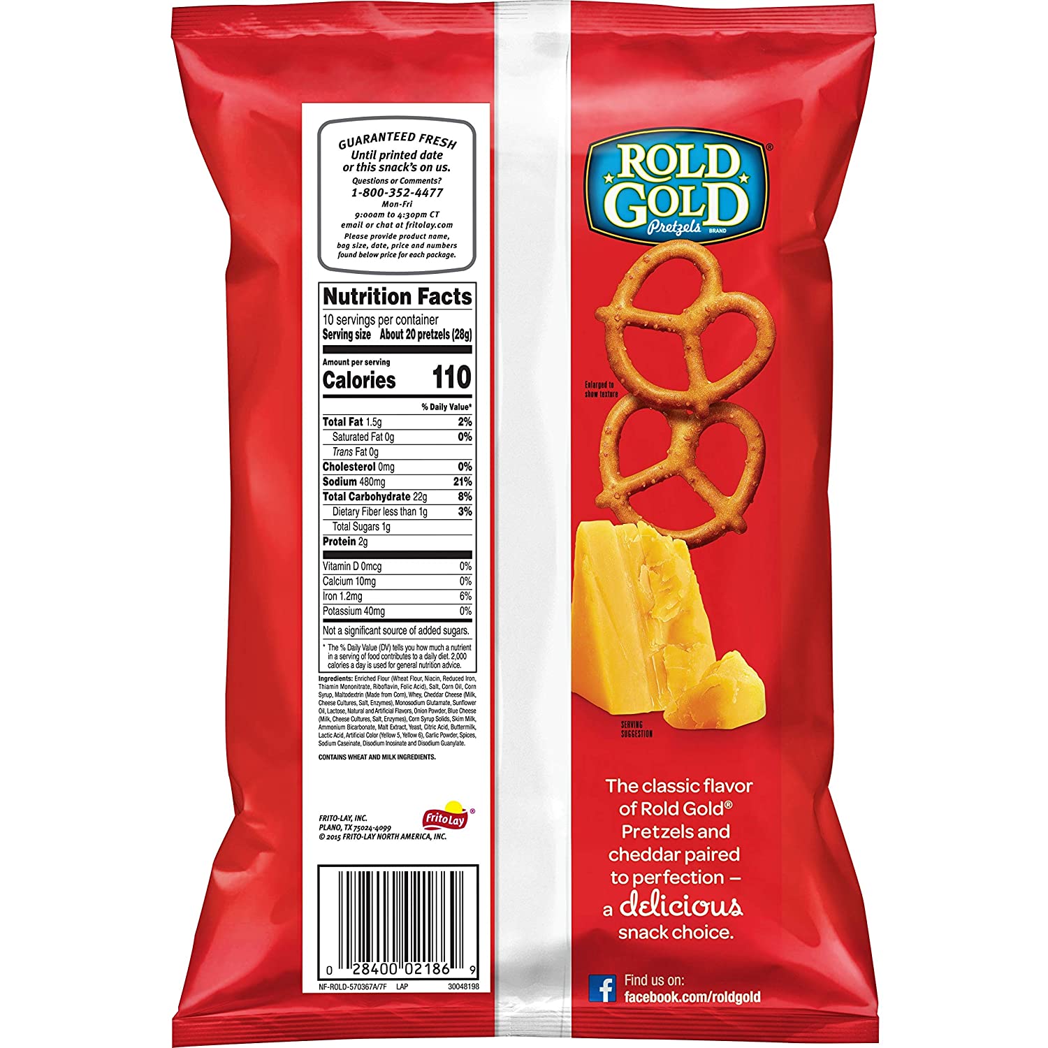 Rold Gold Cheddar Tiny Twists Pretzels - Your Snack Box