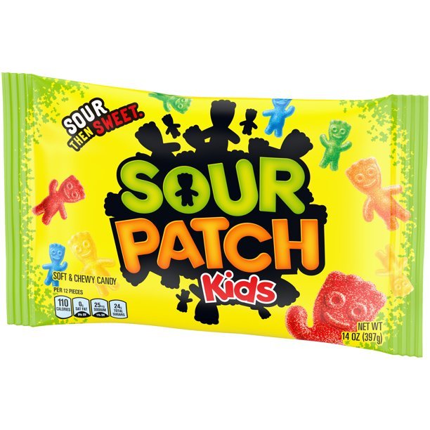 sour patch kids yellow