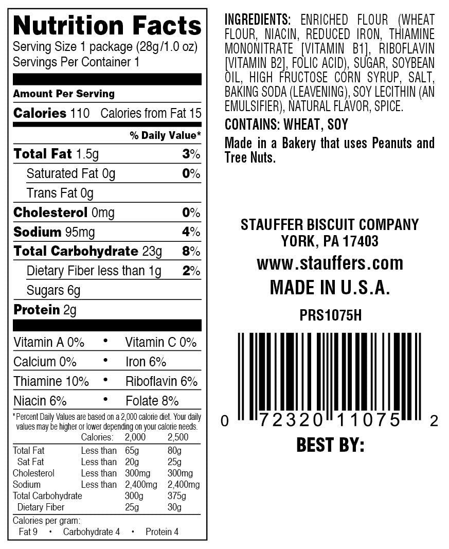 Stauffer's Animal Crackers - Your Snack Box