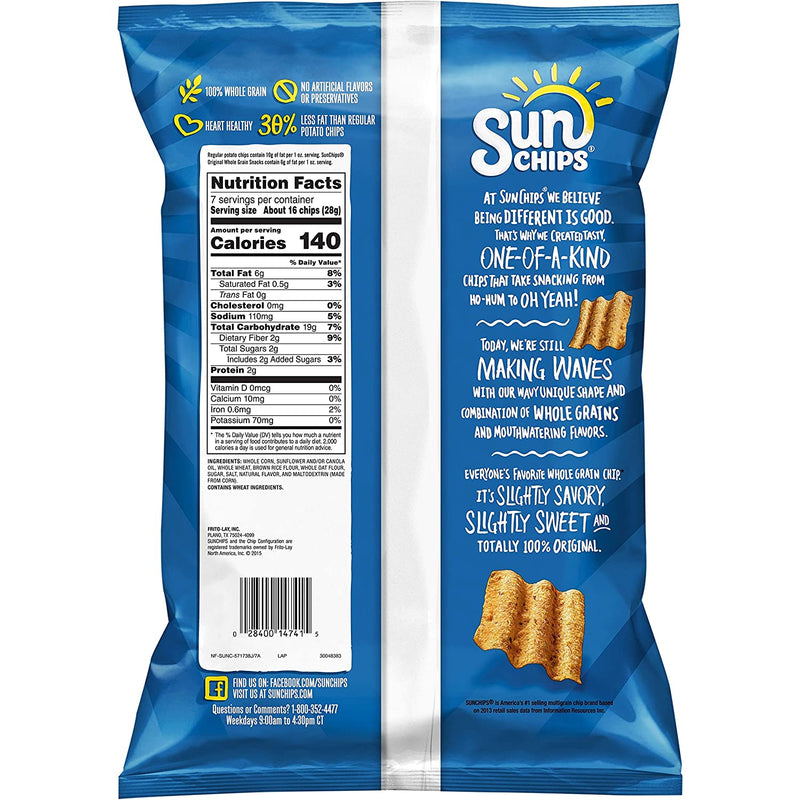 SunChips Original Multigrain Snacks - Your Snack Box