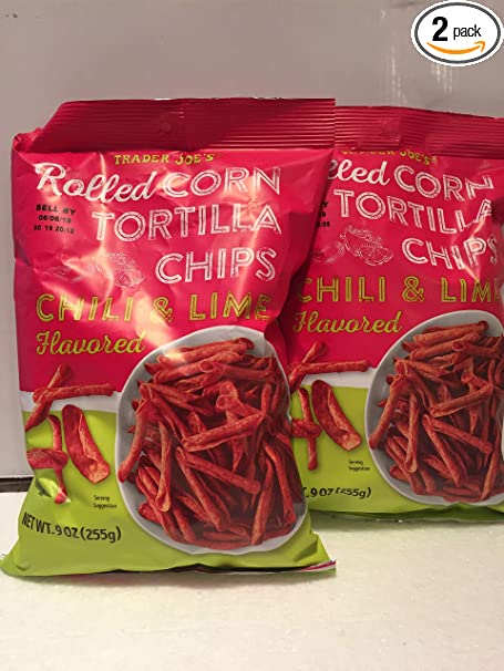 Trader Joe’s Chili and Lime Flavored Rolled Corn Tortilla Chips - Your Snack Box
